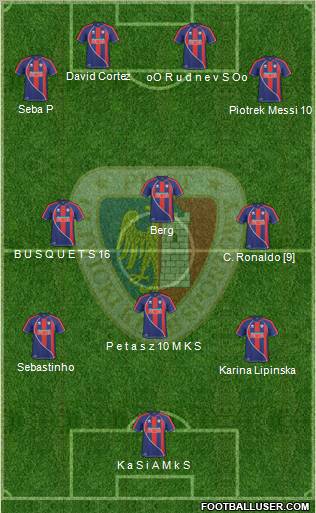 Piast Gliwice Formation 2011