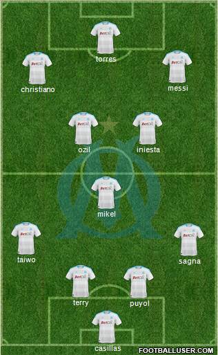 Olympique de Marseille Formation 2011