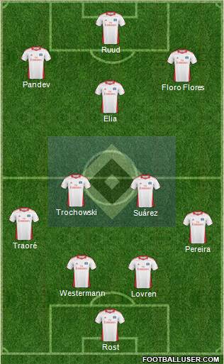 Hamburger SV Formation 2011