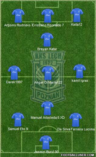 Lech Poznan Formation 2011