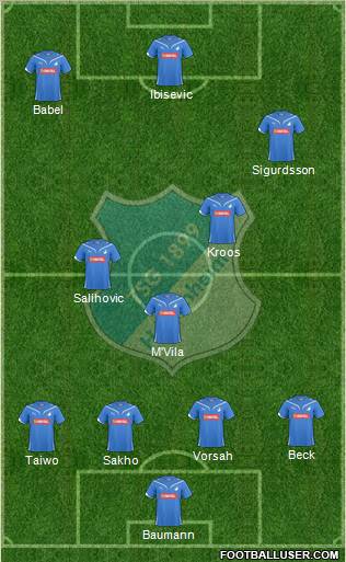 TSG 1899 Hoffenheim Formation 2011