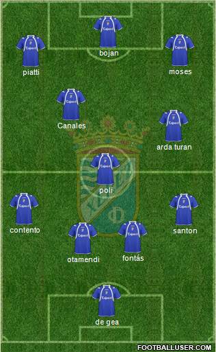 Xerez C.D., S.A.D. Formation 2011