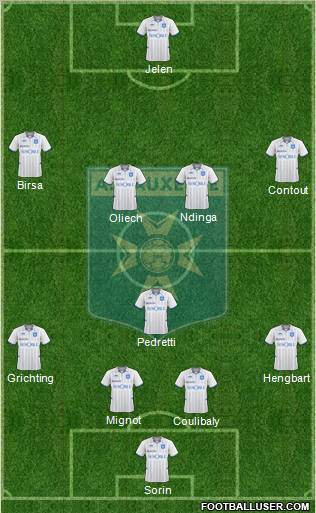 A.J. Auxerre Formation 2011