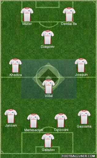 Hamburger SV Formation 2011