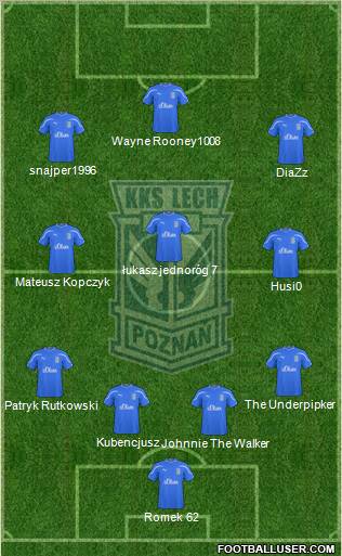 Lech Poznan Formation 2011