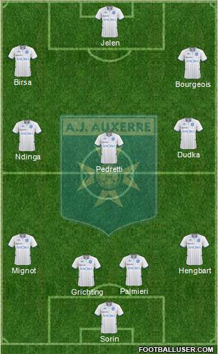 A.J. Auxerre Formation 2011