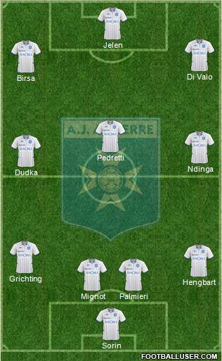 A.J. Auxerre Formation 2011