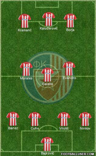 FC Red Star Belgrade Formation 2011