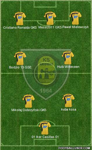 GKS Katowice Formation 2011