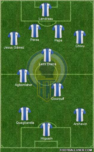 Hércules C.F., S.A.D. Formation 2011