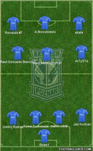 Lech Poznan Formation 2011