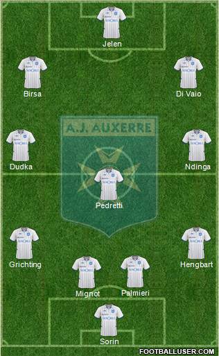 A.J. Auxerre Formation 2011