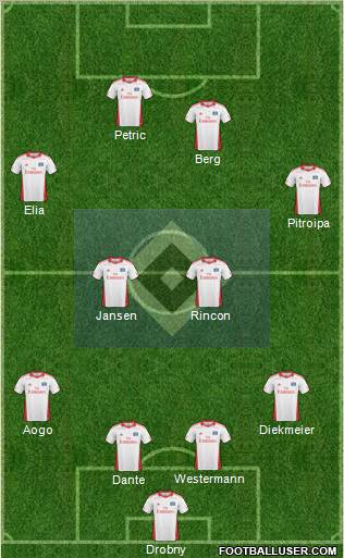 Hamburger SV Formation 2011