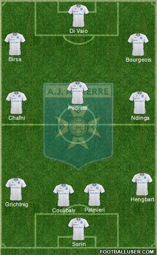 A.J. Auxerre Formation 2011