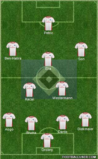 Hamburger SV Formation 2011