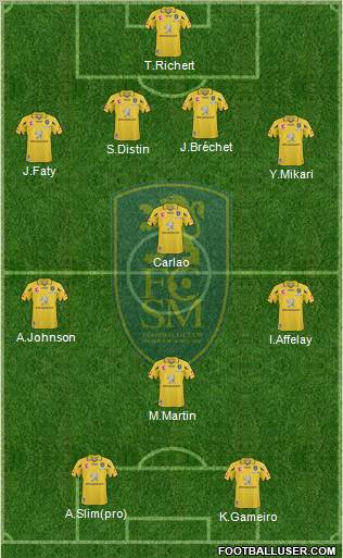 FC Sochaux-Montbéliard Formation 2011