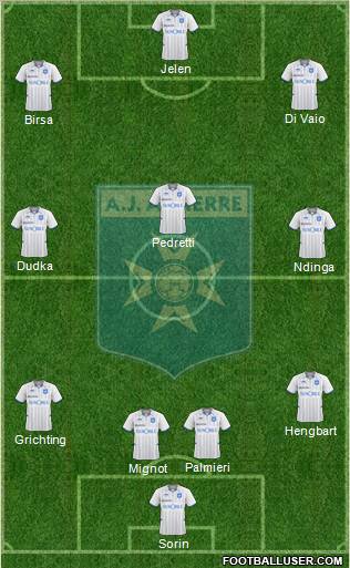 A.J. Auxerre Formation 2011