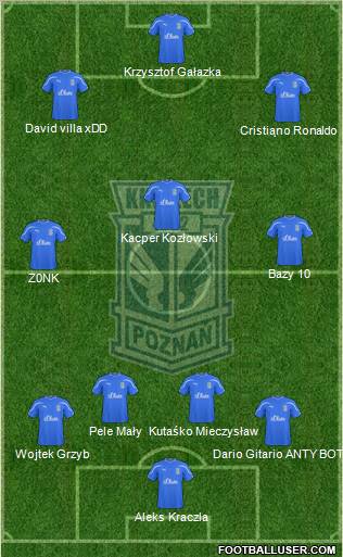 Lech Poznan Formation 2011