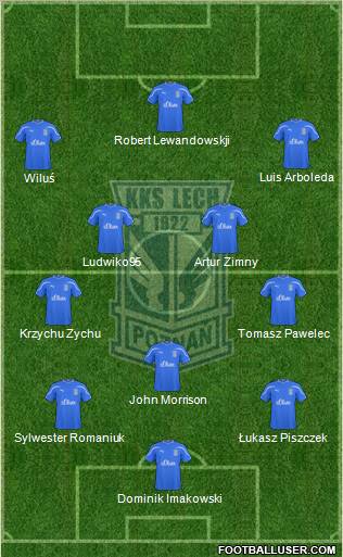 Lech Poznan Formation 2011