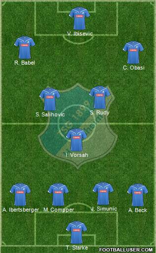 TSG 1899 Hoffenheim Formation 2011