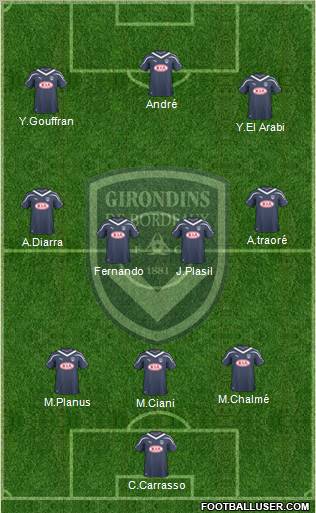 FC Girondins de Bordeaux Formation 2011