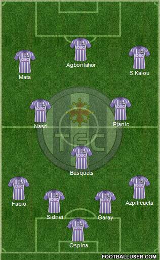 Toulouse Football Club Formation 2011