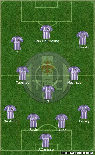 Toulouse Football Club Formation 2011