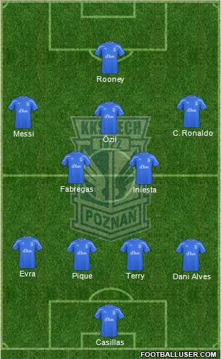 Lech Poznan Formation 2011