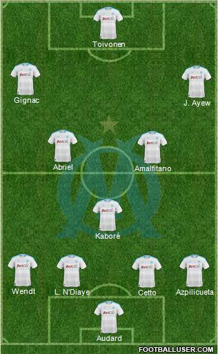 Olympique de Marseille Formation 2011