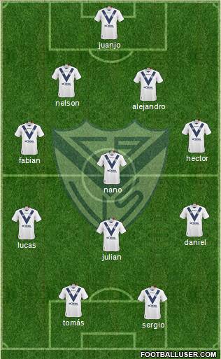 Vélez Sarsfield Formation 2011