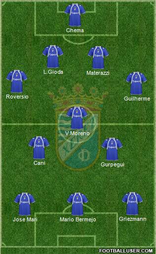 Xerez C.D., S.A.D. Formation 2011