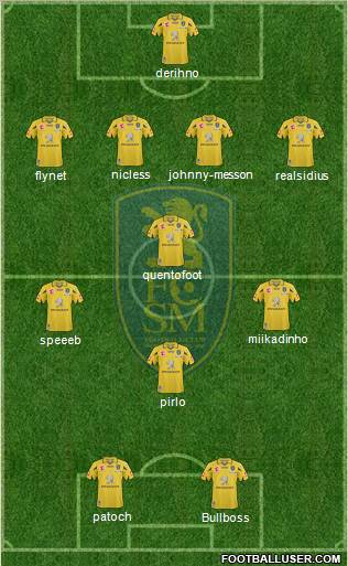 FC Sochaux-Montbéliard Formation 2011