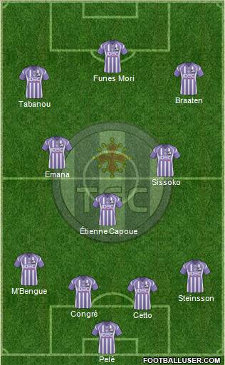 Toulouse Football Club Formation 2011