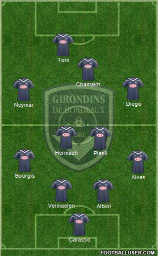 FC Girondins de Bordeaux Formation 2011