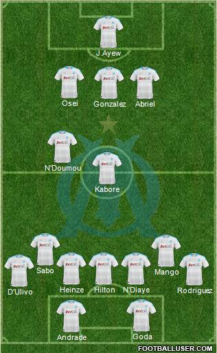 Olympique de Marseille Formation 2011