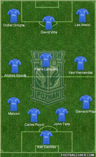 Lech Poznan Formation 2011