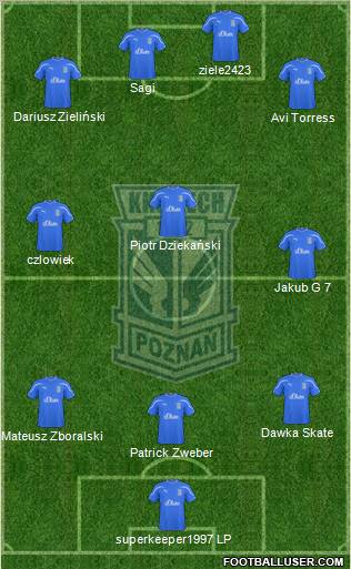 Lech Poznan Formation 2011