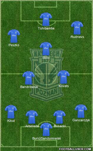 Lech Poznan Formation 2011