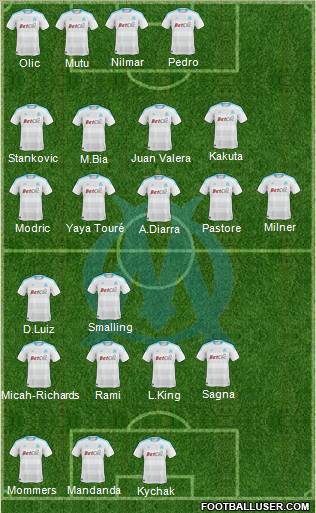 Olympique de Marseille Formation 2011