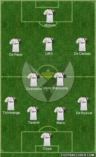 Sporting Lokeren OVl Formation 2011