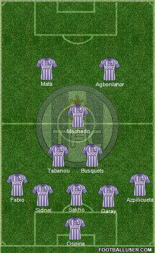 Toulouse Football Club Formation 2011