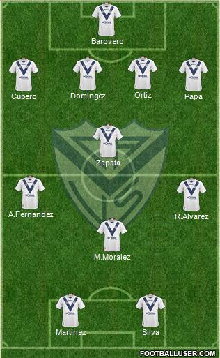 Vélez Sarsfield Formation 2011