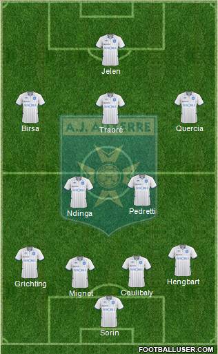 A.J. Auxerre Formation 2011