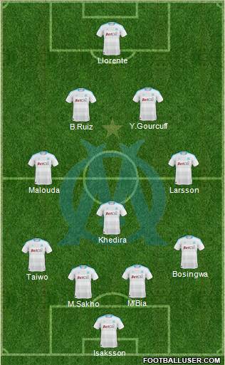 Olympique de Marseille Formation 2011