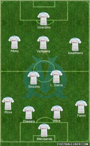 Olympique de Marseille Formation 2011