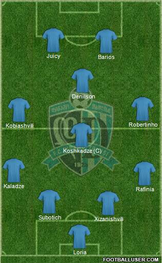 Dinamo Tbilisi Formation 2011