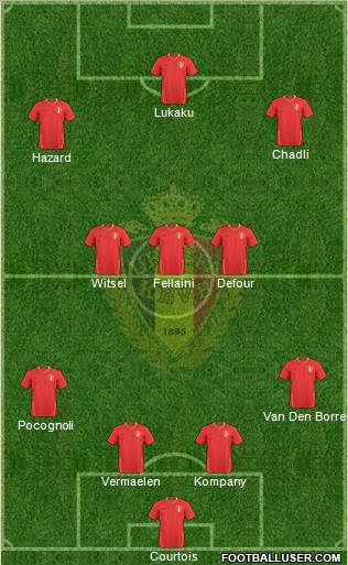 Belgium Formation 2011