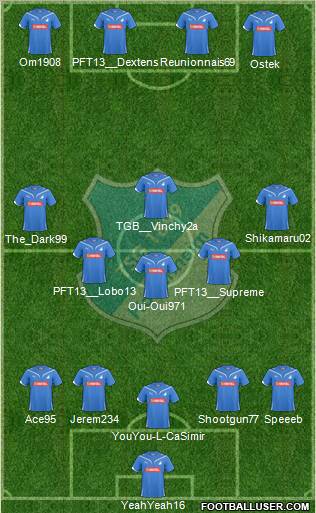 TSG 1899 Hoffenheim Formation 2011