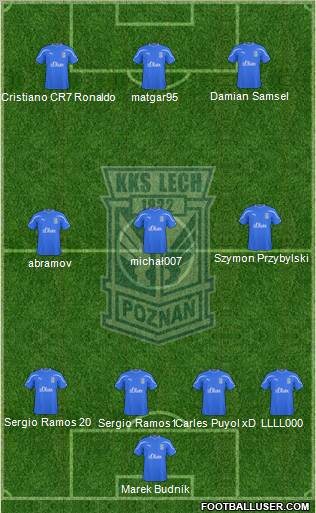 Lech Poznan Formation 2011