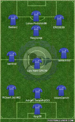 DSC Arminia Bielefeld Formation 2011